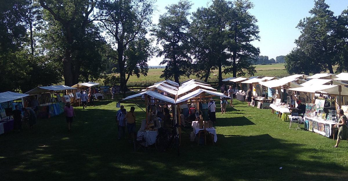 Sommergalerie auf Schloss Diedersdorf